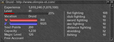 Signature for player Druid
